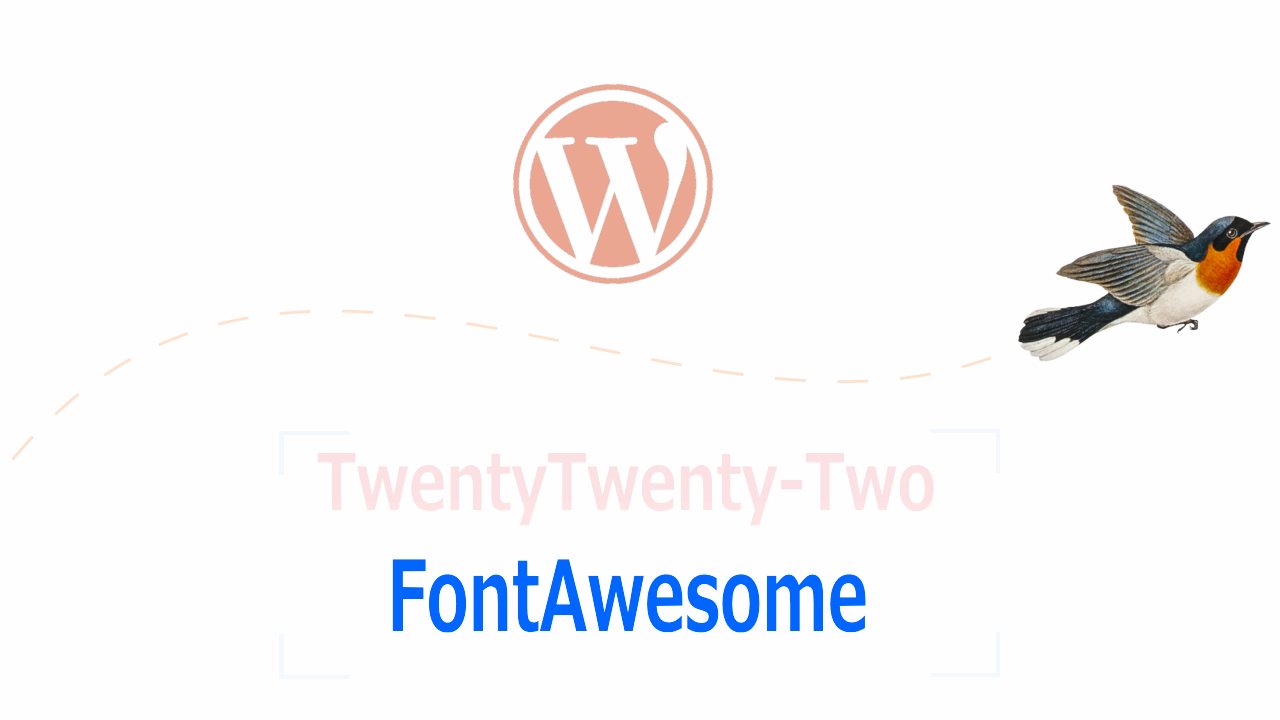 標準テーマでFontAwesomeを使用【TentyTwenty-Twoの場合】